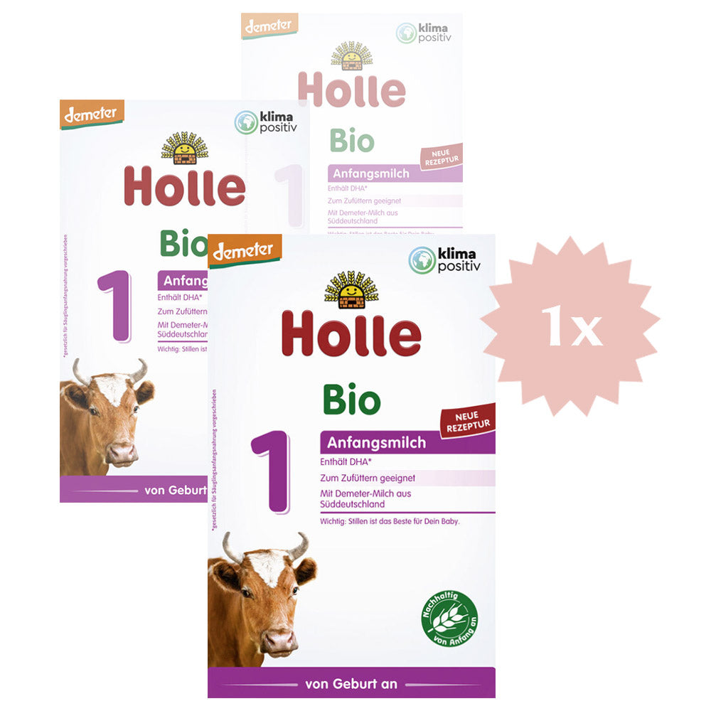 Holle Bio 1 粉ミルク 400g×3パック Holle Bio 1 粉ミルク 400g×3パック 授乳・食事