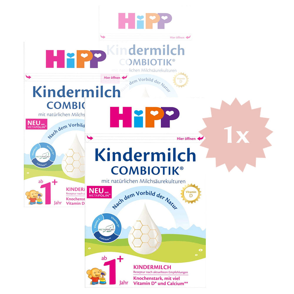 HiPP Organic Children's Milk 1+ Combiotik® 600g (21.16oz)