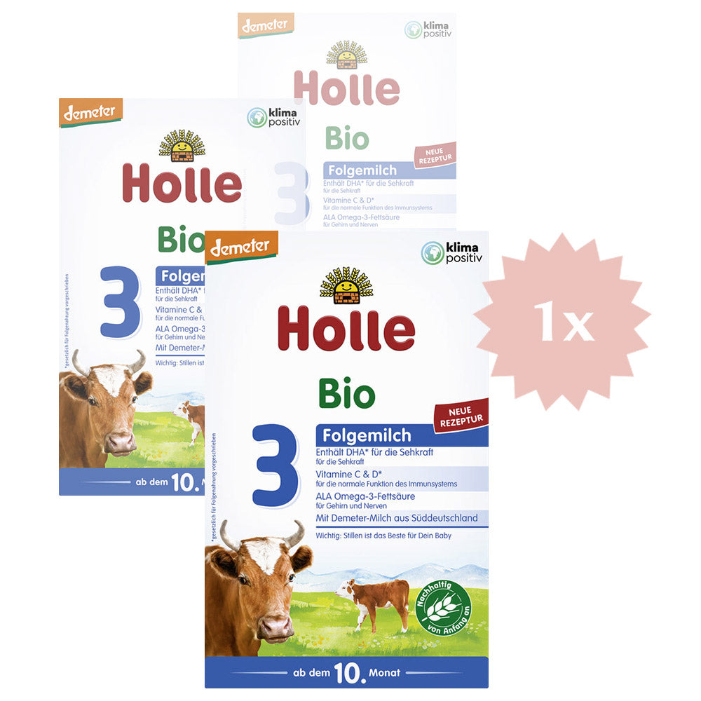 Holle Organic Infant Follow-on Formula 3 600g (21.17oz)